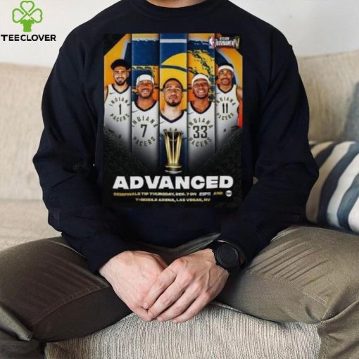 Original Congratulations Indiana Pacers Advance To NBA In Season Tournament Semifinals shirt