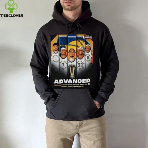 Original Congratulations Indiana Pacers Advance To NBA In Season Tournament Semifinals shirt
