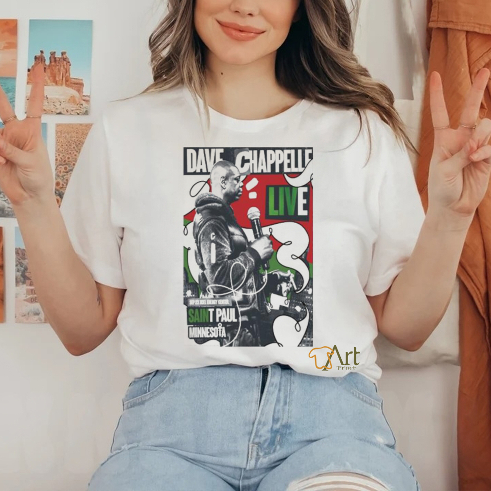 Original Dave Chappelle Xcel Energy Center Saint Paul MN September 23 2023 Shirt Original Dave Chappelle Xcel Energy Center Saint Paul MN September 23 2023 Shirt