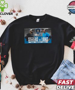 Original Detroit Lions vs Steelers 2024 NFL Preseason Showdown of the Year Game shirt