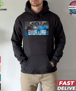 Original Detroit Lions vs Steelers 2024 NFL Preseason Showdown of the Year Game shirt