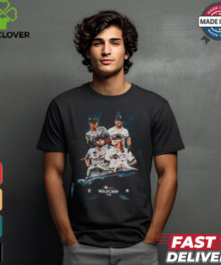 Original Detroit Tigers vs. Houston Astros 2024 MLB AL Wild Card Poster T Shirt