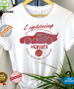 Original Disney cars lightning mcqueen seven time piston cup champion hoodie, sweater, longsleeve, shirt v-neck, t-shirt