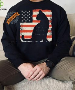 Original Empower the cat lady kamala harris for democracy and freedom shirt