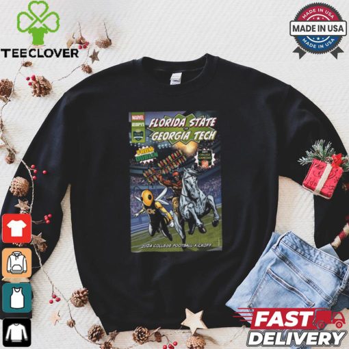 Original Florida State vs Georgia Tech From Dublin 2024 College Football Kickoff shirt