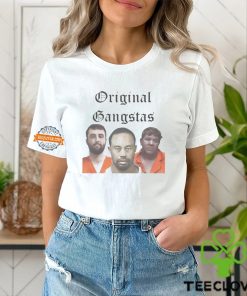 Original Gangstas Golf Legends Mugshot Scheffler Woods & Daly hoodie, sweater, longsleeve, shirt v-neck, t-shirt