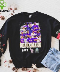 Original Geauxmaha 2023 LSU Tigers 2023 Men’s College Worlde Series Shirt