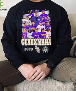 Original Geauxmaha 2023 LSU Tigers 2023 Men’s College Worlde Series Shirt