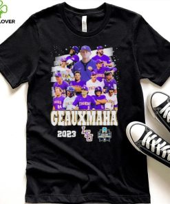 Original Geauxmaha 2023 LSU Tigers 2023 Men’s College Worlde Series Shirt