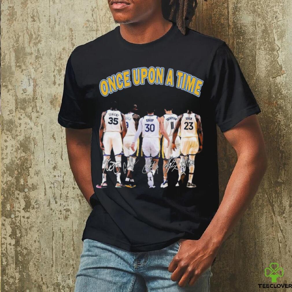 Original Golden State Warriors Once Upon A Time Signatures SHirt Original Golden State Warriors Once Upon A Time Signatures SHirt