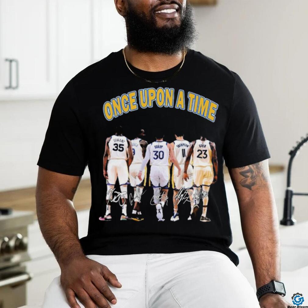 Original Golden State Warriors Once Upon A Time Signatures SHirt Original Golden State Warriors Once Upon A Time Signatures SHirt