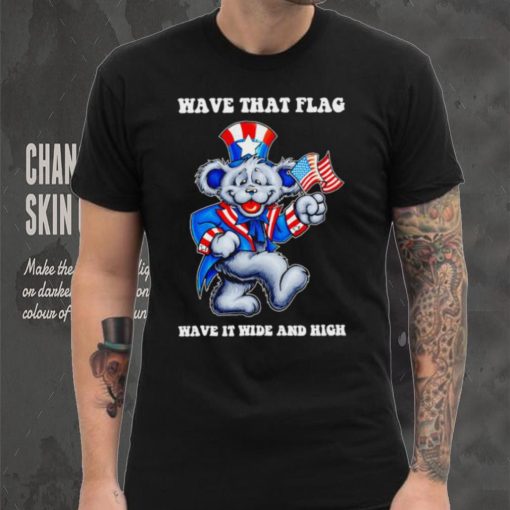 Original Grateful Dead wave that flag wave it wide and high hoodie, sweater, longsleeve, shirt v-neck, t-shirt