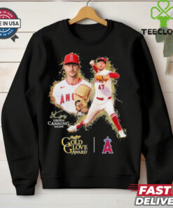 Original Griffin Canning Los Angeles Angels Gold Glove Award Finalist 2024 T shirt