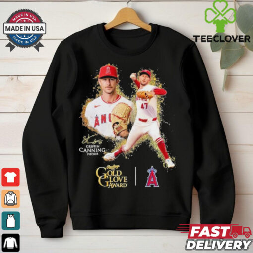 Original Griffin Canning Los Angeles Angels Gold Glove Award Finalist 2024 T hoodie, sweater, longsleeve, shirt v-neck, t-shirt