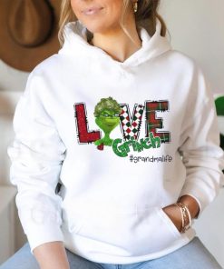 Original Grinch love grandma life 2023 merry Christmas hoodie, sweater, longsleeve, shirt v-neck, t-shirt