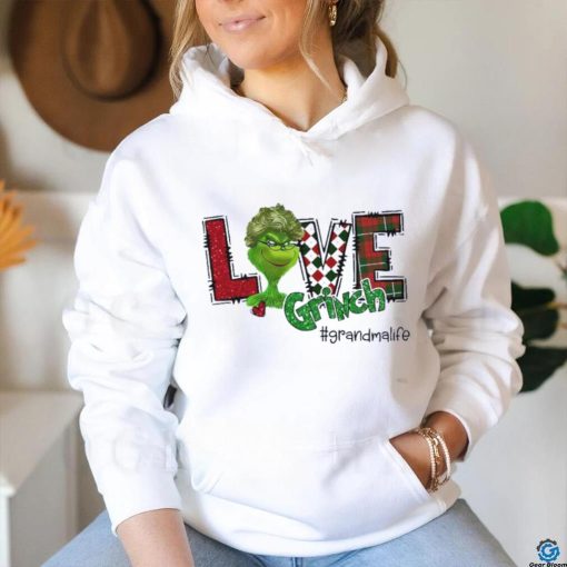 Original Grinch love grandma life 2023 merry Christmas hoodie, sweater, longsleeve, shirt v-neck, t-shirt