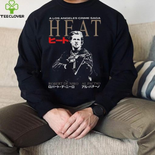 Original Heat a los angeles crime saga robert de niro al pacino shirt
