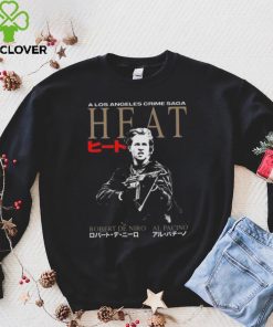 Original Heat a los angeles crime saga robert de niro al pacino shirt