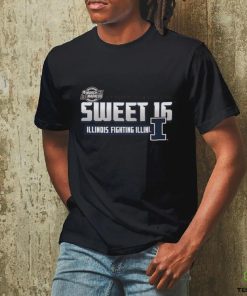 Original Illinois Fighting Illini 2024 NCAA Division I Men’s Basketball Sweet 16 Shirt