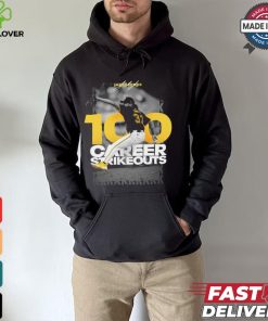 Original Jared Jones Pittsburgh Pirates 100 career strikeouts shirt