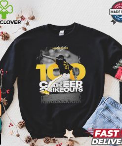 Original Jared Jones Pittsburgh Pirates 100 career strikeouts shirt