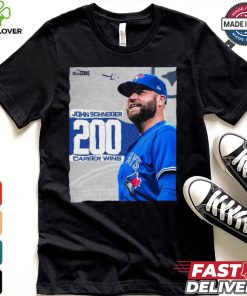 Original John Schneider Toronto Blue Jays 200 Career Wins Congrats shirt 3 Original John Schneider Toronto Blue Jays 200 Career Wins Congrats shirt