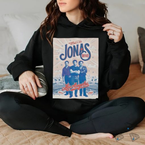 Original Jonas Brothers September 9, 2023 Dodger Stadium T shirt