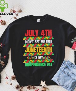 Original July 4th Didn’t Set Me Free Juneteenth Day 2023 Shirt