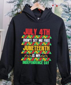 Original July 4th Didn’t Set Me Free Juneteenth Day 2023 Shirt