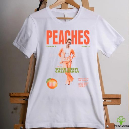 Original Justin Bieber Music Merch Store Peaches shirt