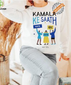 Original Kamala Ke Saath Desis Decide 2024 Shirt