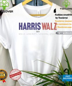 Original Kamala harris tim walz 2024 make america normal again shirt