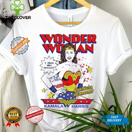 Original Kamala harris wonder woman I make men nervous 2024 hoodie, sweater, longsleeve, shirt v-neck, t-shirt