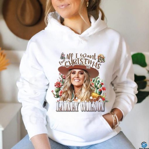 Original Lainey Wilson All I Want For Christmas Shirt