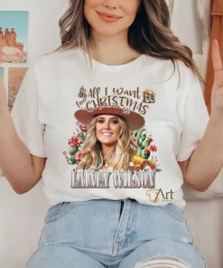 Original Lainey Wilson All I Want For Christmas Shirt