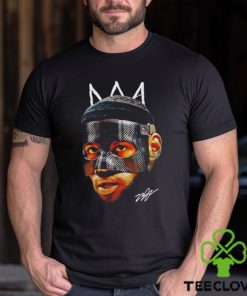 Original Lebron James Mask Masked Lebron Basketball Graphic Design King James Signature T shirt