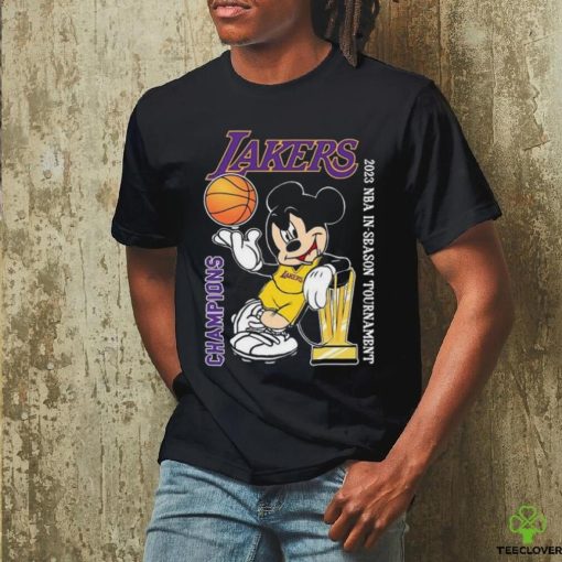 Original Los Angeles Lakers Mickey Mouse 2023 NBA In Season Tournament Champions Shirt