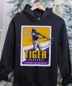 Original Lsu Tiger Baseball Card Pocket T hoodie, sweater, longsleeve, shirt v-neck, t-shirt