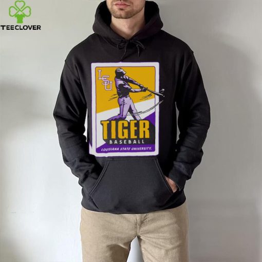 Original Lsu Tiger Baseball Card Pocket T hoodie, sweater, longsleeve, shirt v-neck, t-shirt