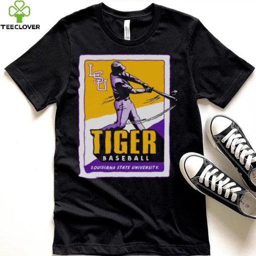 Original Lsu Tiger Baseball Card Pocket T hoodie, sweater, longsleeve, shirt v-neck, t-shirt