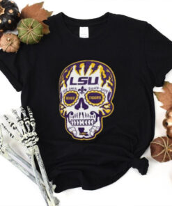 Original Lsu sugar skull hoodie, sweater, longsleeve, shirt v-neck, t-shirt