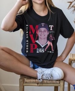 Original MLB Baseball Corey Seager Texas Rangers 2023 World Series Champions MVP Shirt
