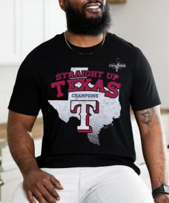 Original MLB Baseball Texas Rangers Straight Up Texas Champions 2023 Shirt