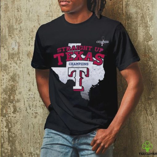 Original MLB Baseball Texas Rangers Straight Up Texas Champions 2023 Shirt