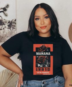 Original Mañana Feb 29 2024 Teatro Coliseo Santiago Chile t shirt
