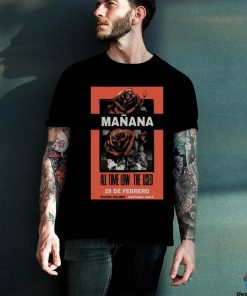 Original Mañana Feb 29 2024 Teatro Coliseo Santiago Chile t shirt