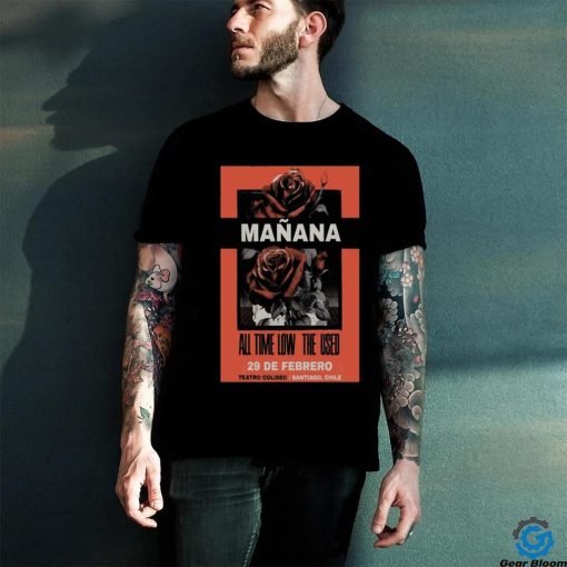 Original Mañana Feb 29 2024 Teatro Coliseo Santiago Chile t shirt