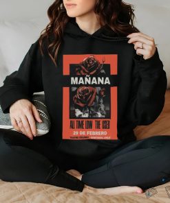Original Mañana Feb 29 2024 Teatro Coliseo Santiago Chile t shirt