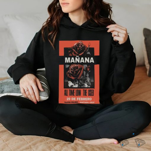 Original Mañana Feb 29 2024 Teatro Coliseo Santiago Chile t shirt