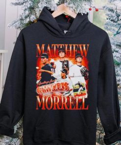 Original Matthew Morrell Oregon State Beavers baseball graphic T shirt